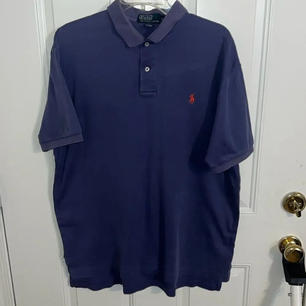 Polo Ralph Lauren shirt blue red